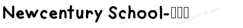 Newcentury School字体转换